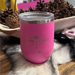 Pink Guns & Rosé Tumbler